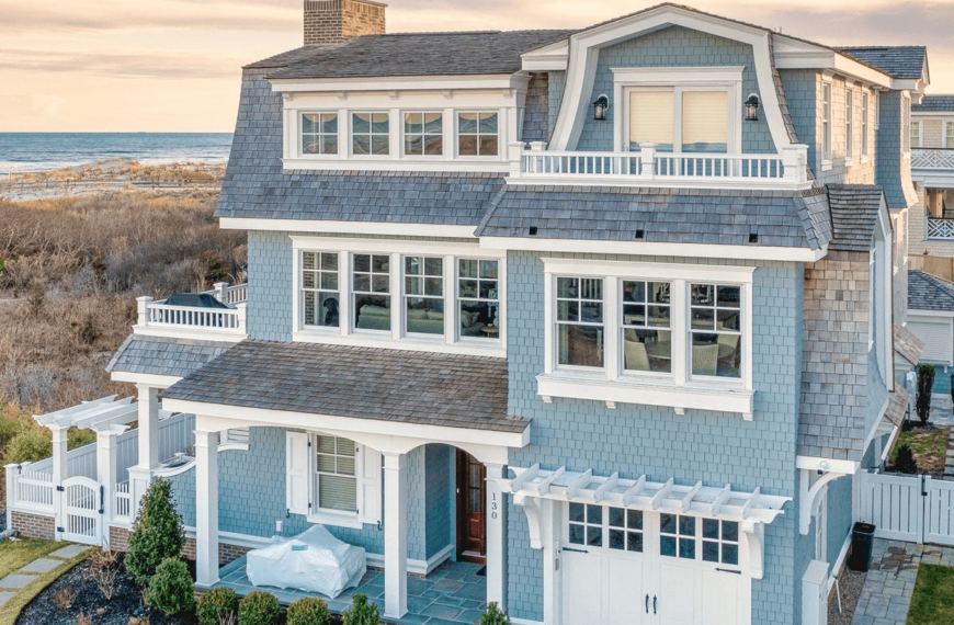 OVERSIZED BAYFRONT AVALON PROPERTY WITH 1,000-SF ROOFTOP DECK, GUEST HOUSE LISTS FOR $8M