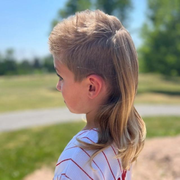 Pottstown boy, 6, wins national mullet contest for his throwback hairstyle